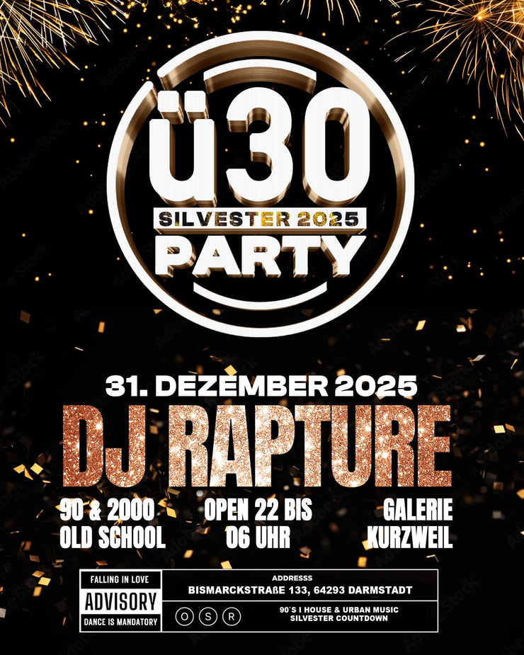 ü30 Silvester Party I Darmstadt